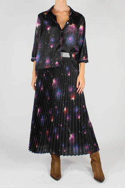 Firework Print Shirt