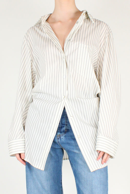 Camicia Gessata Over