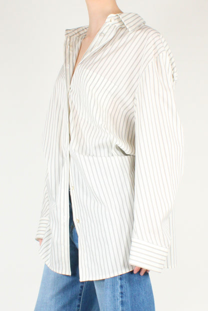 Camicia Gessata Over