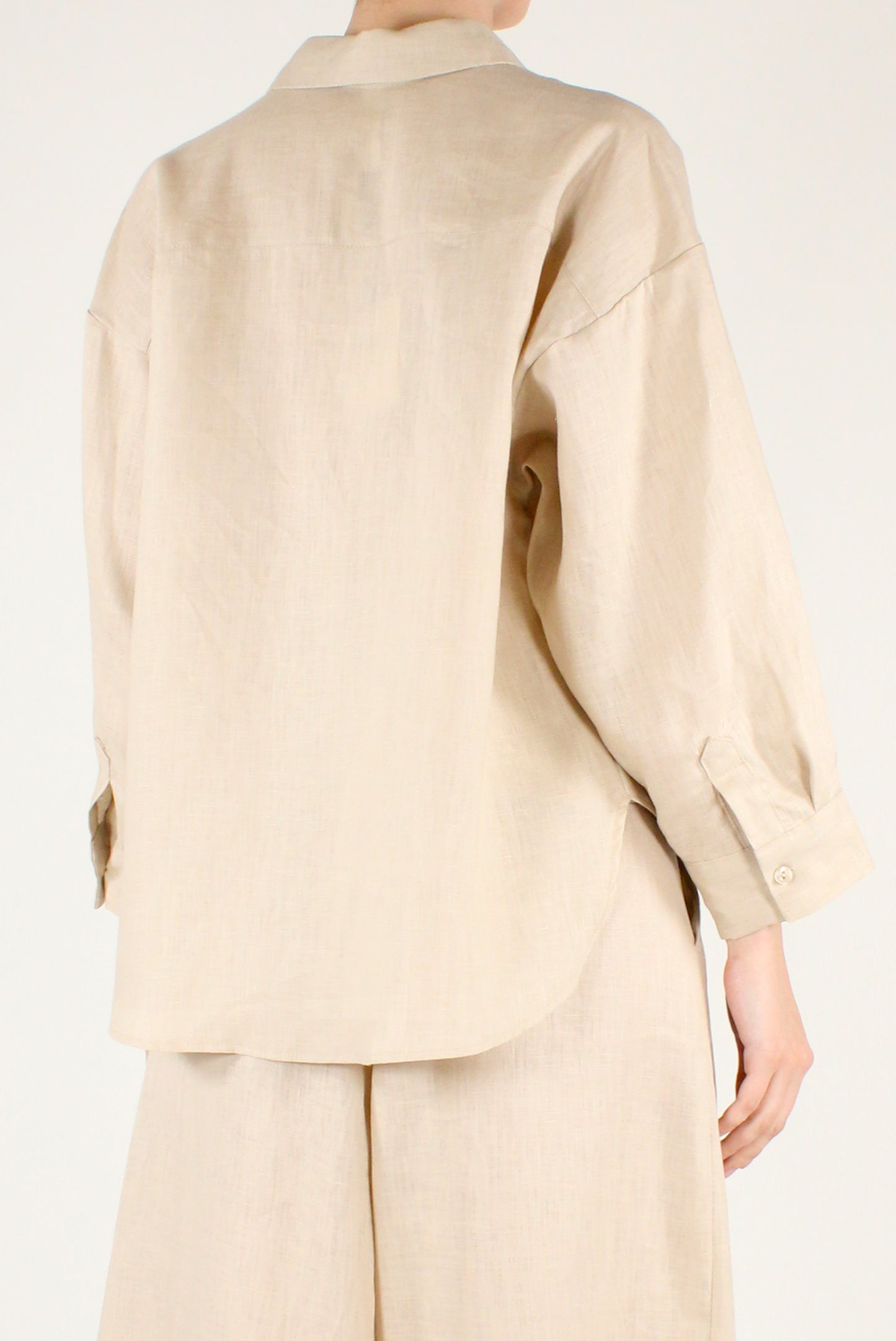 Camicia in Lino a Scatoletta