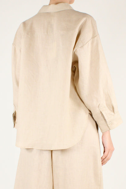 Camicia in Lino a Scatoletta