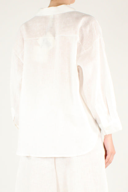 Camicia in Lino a Scatoletta