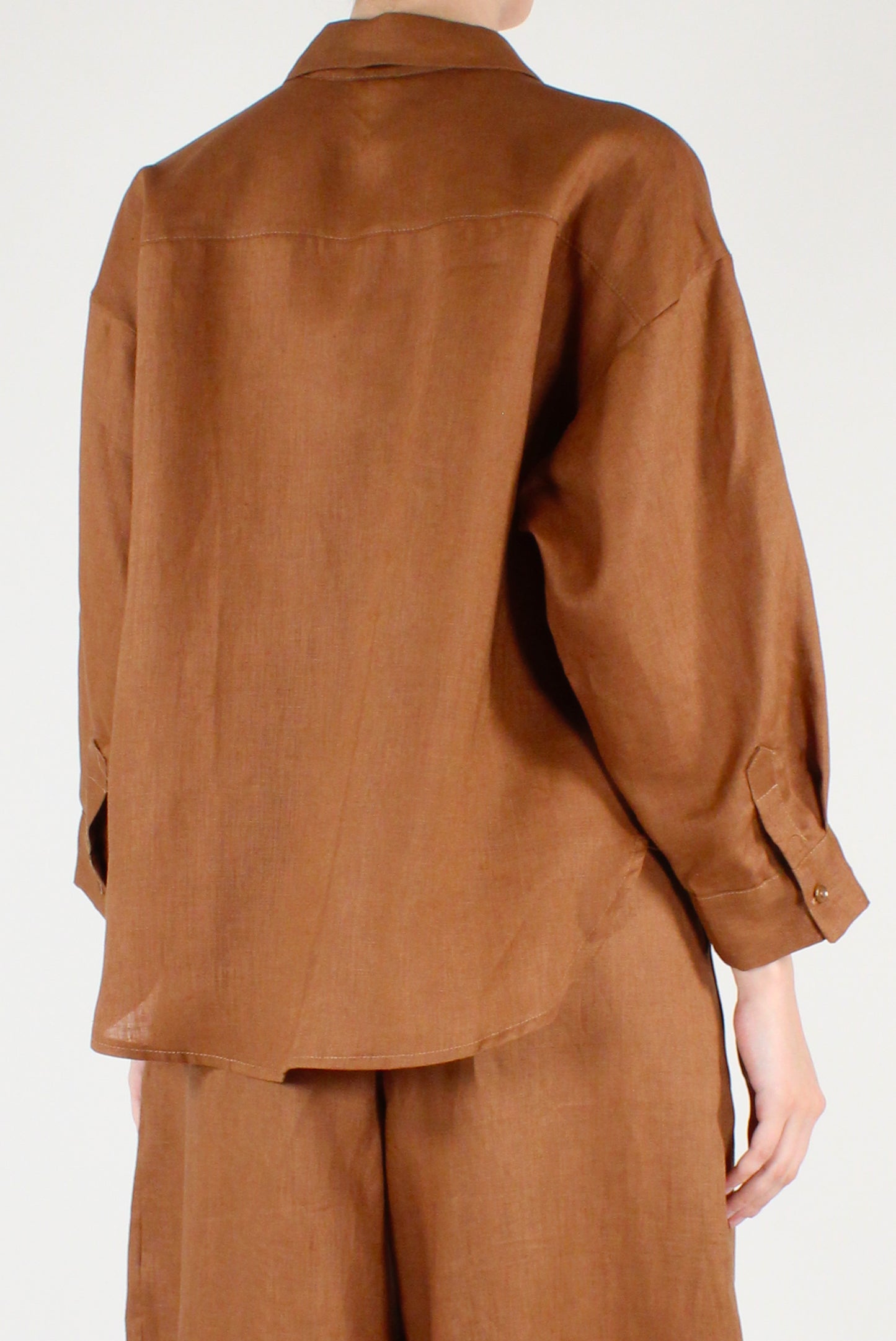 Camicia in Lino a Scatoletta