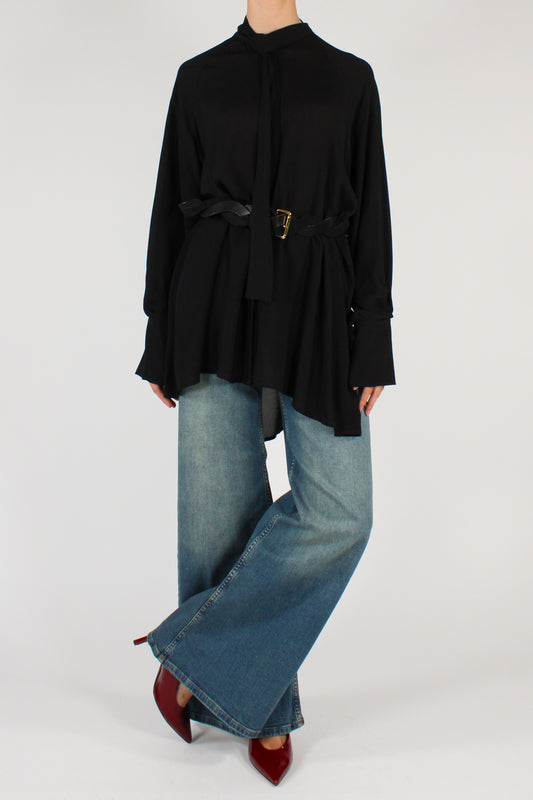 Camicia Lunga in Viscosa