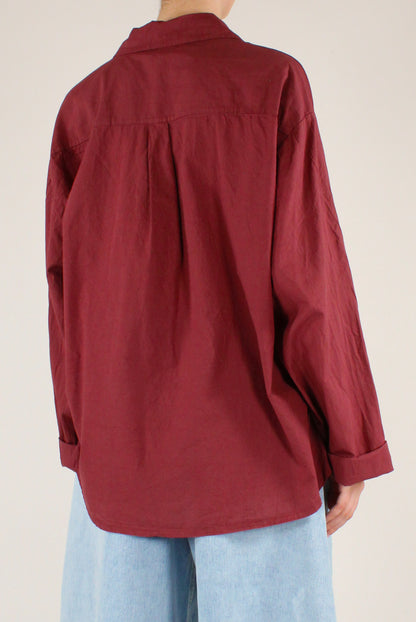 Camicia Over in Cotone