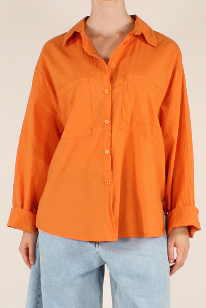 Camicia Over in Cotone