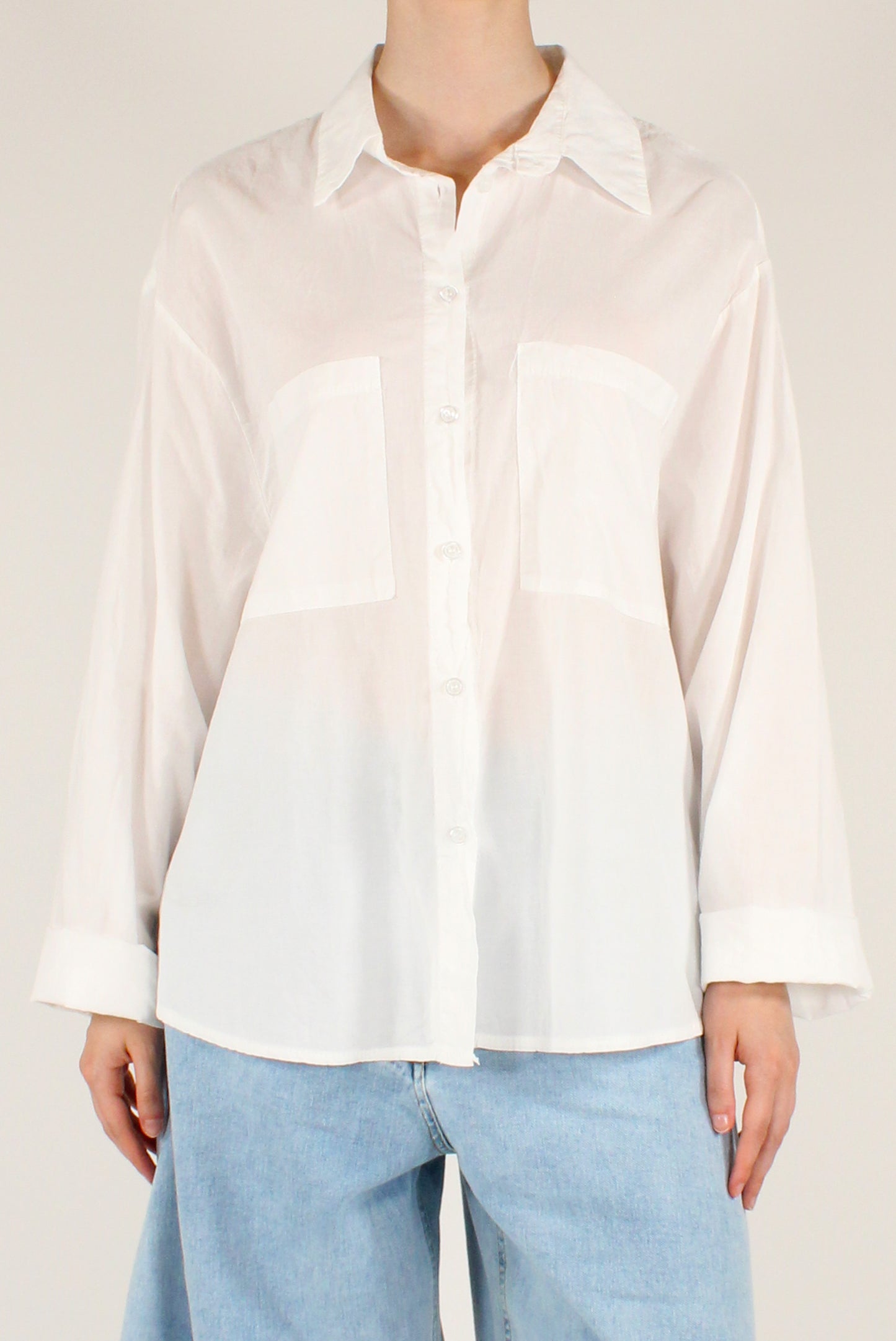 Camicia Over in Cotone