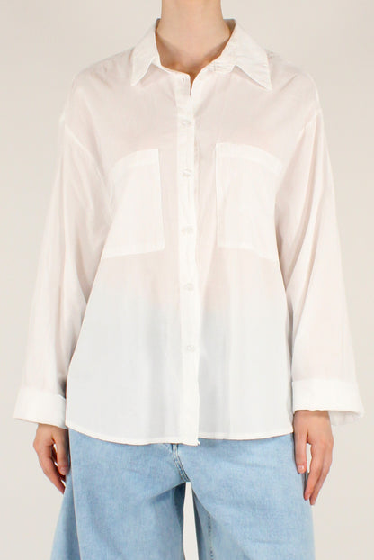 Camicia Over in Cotone