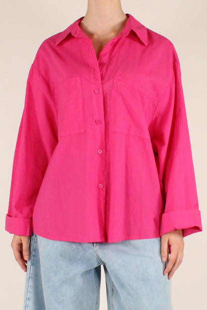 Camicia Over in Cotone