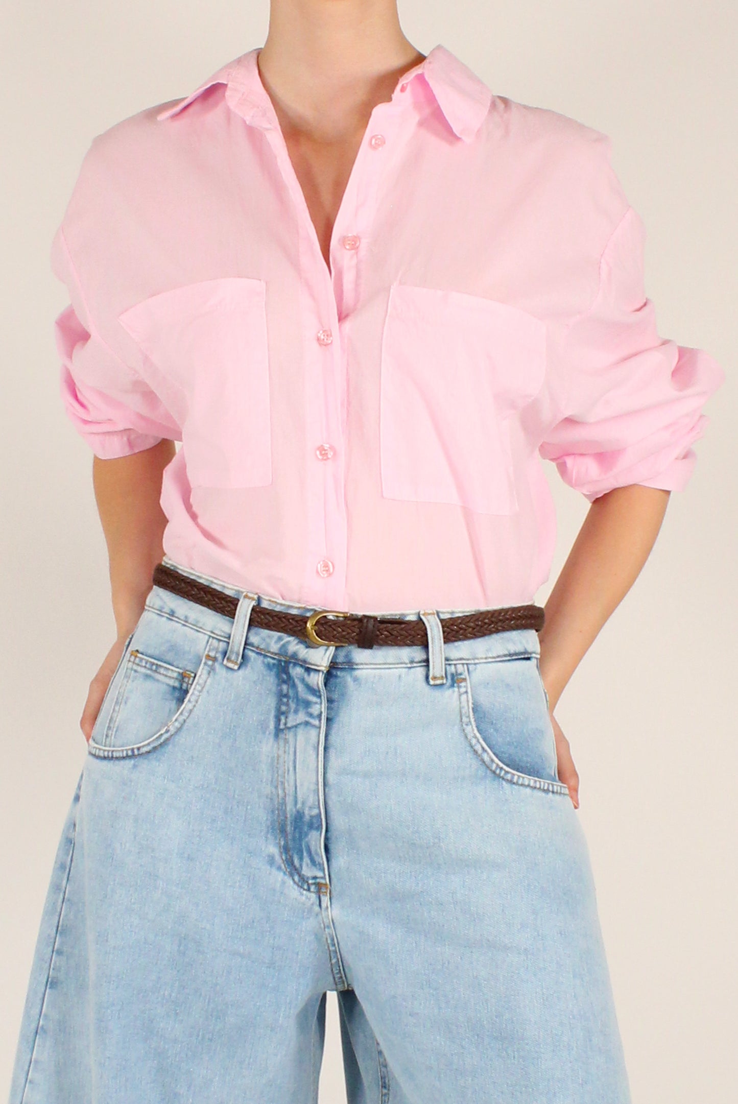Camicia Over in Cotone