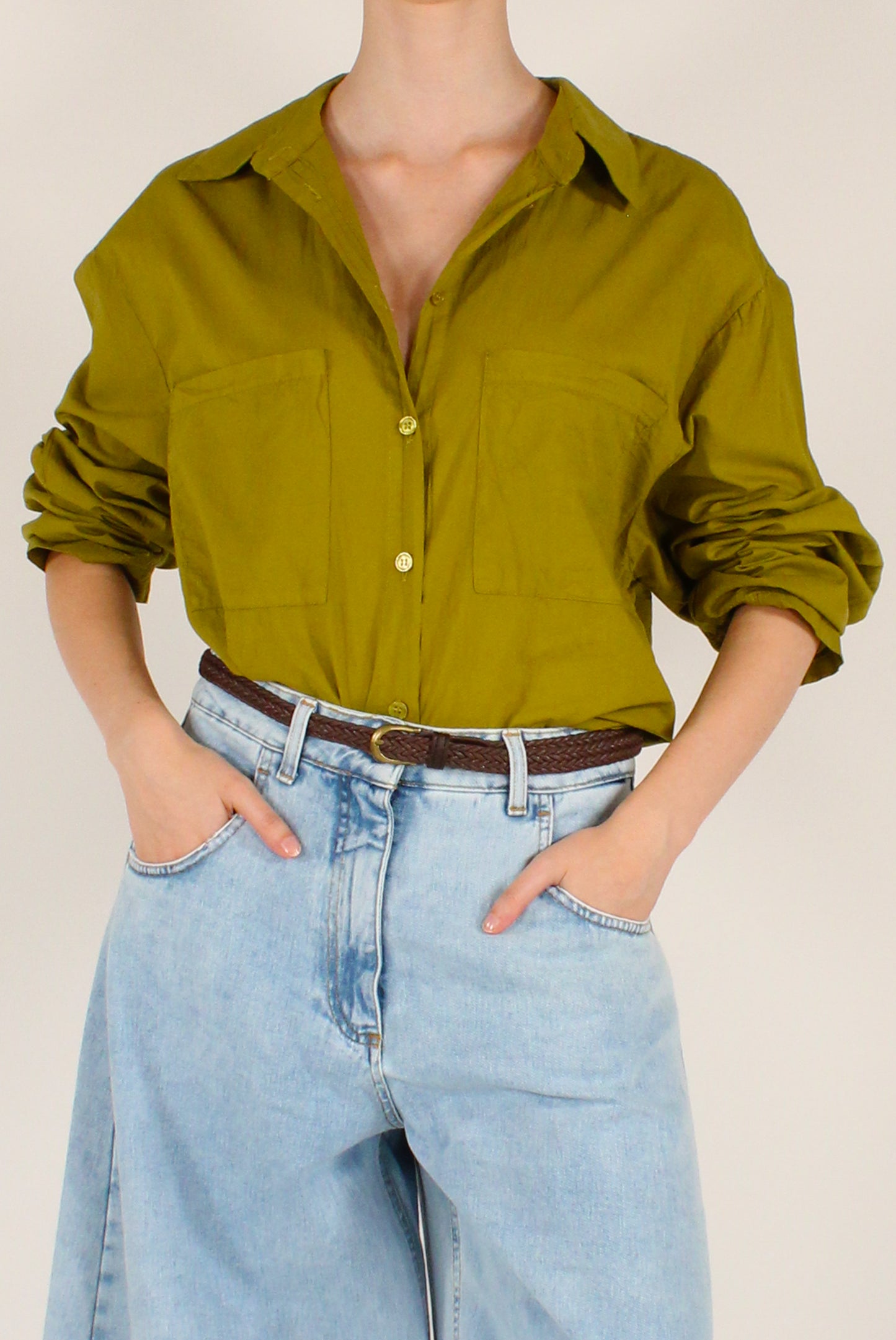 Camicia Over in Cotone