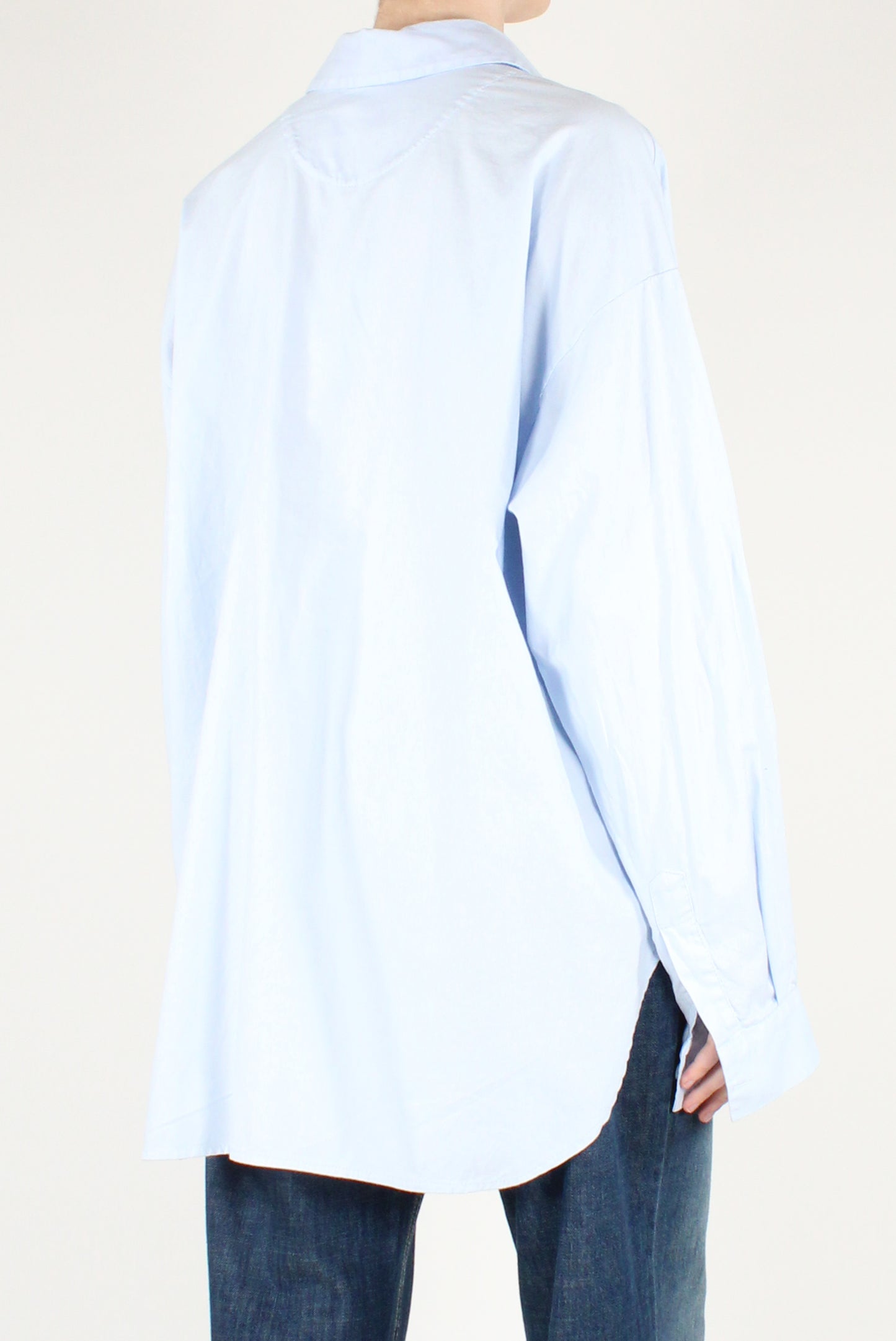 Camicia Over Punto Piquet