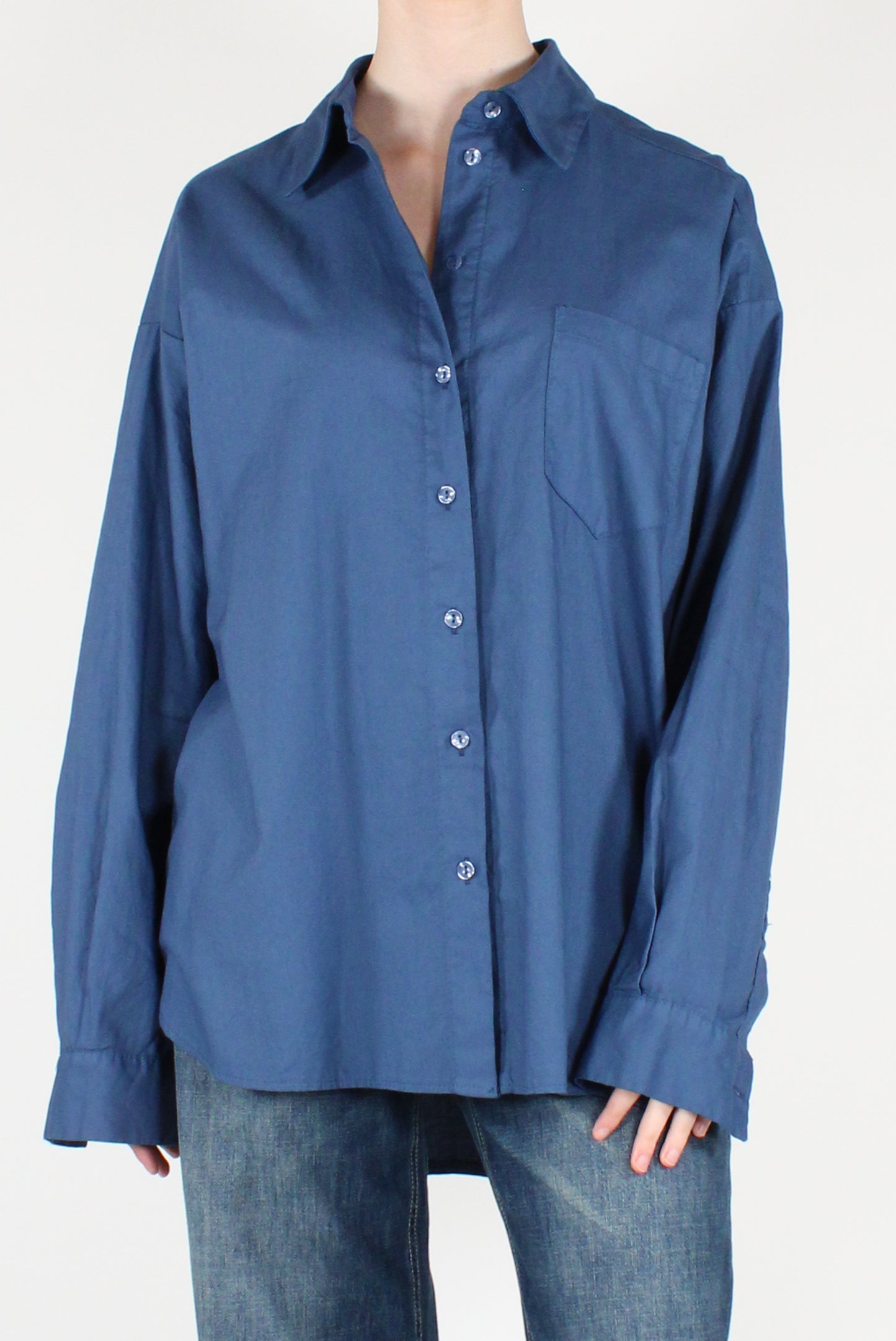 Camicia Over Punto Piquet