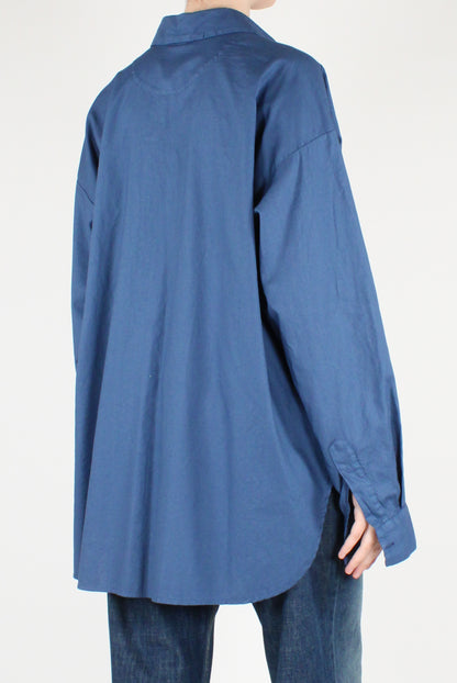 Camicia Over Punto Piquet