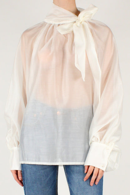 Blusa Over con Fiocco