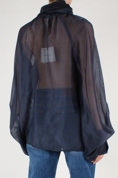 Blusa Over con Fiocco