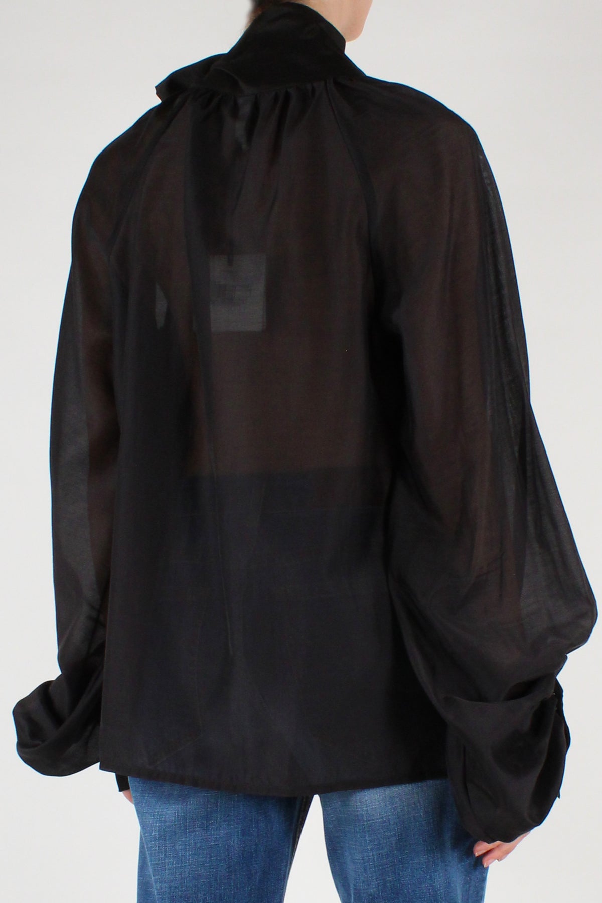 Blusa Over con Fiocco