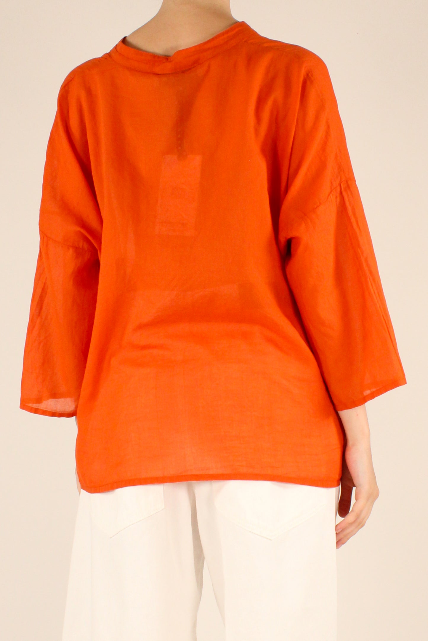 Camicia Over in Mussola di Cotone