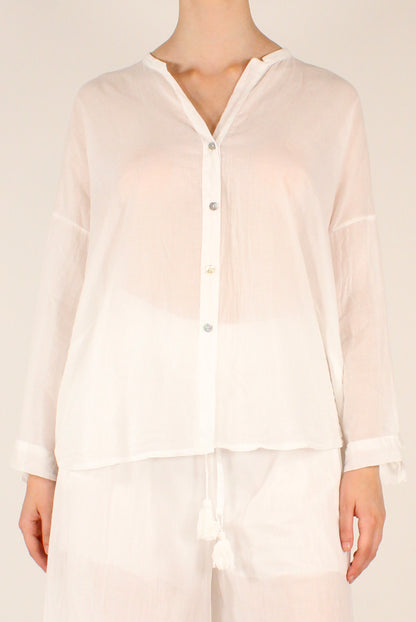 Camicia Over in Mussola