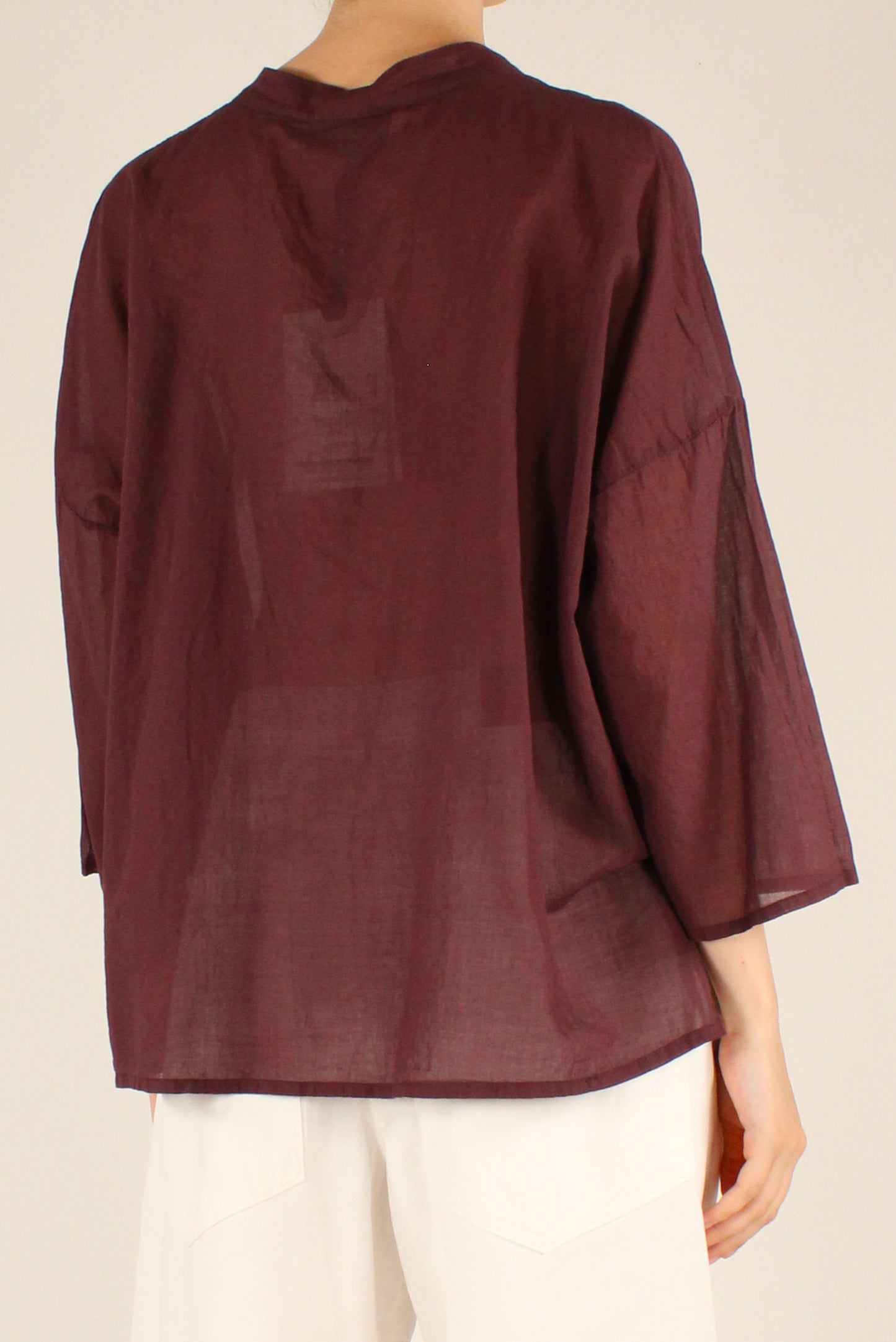 Camicia Over in Mussola di Cotone