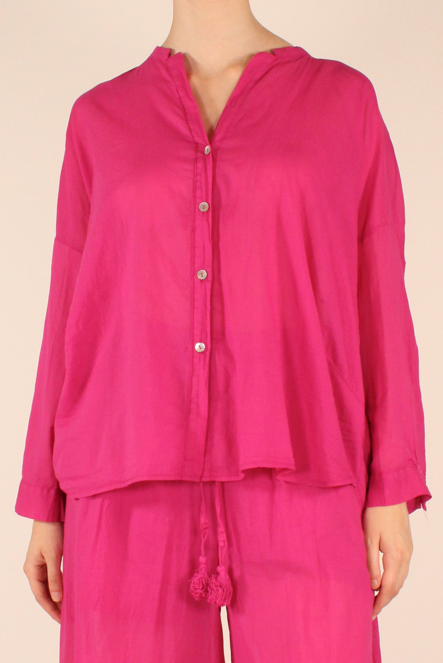 Camicia Over in Mussola