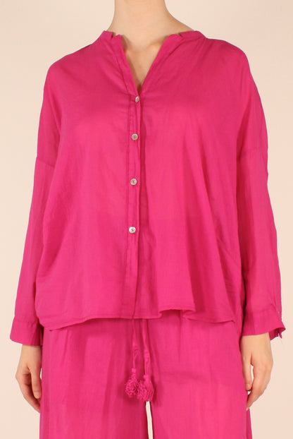 Camicia Over in Mussola