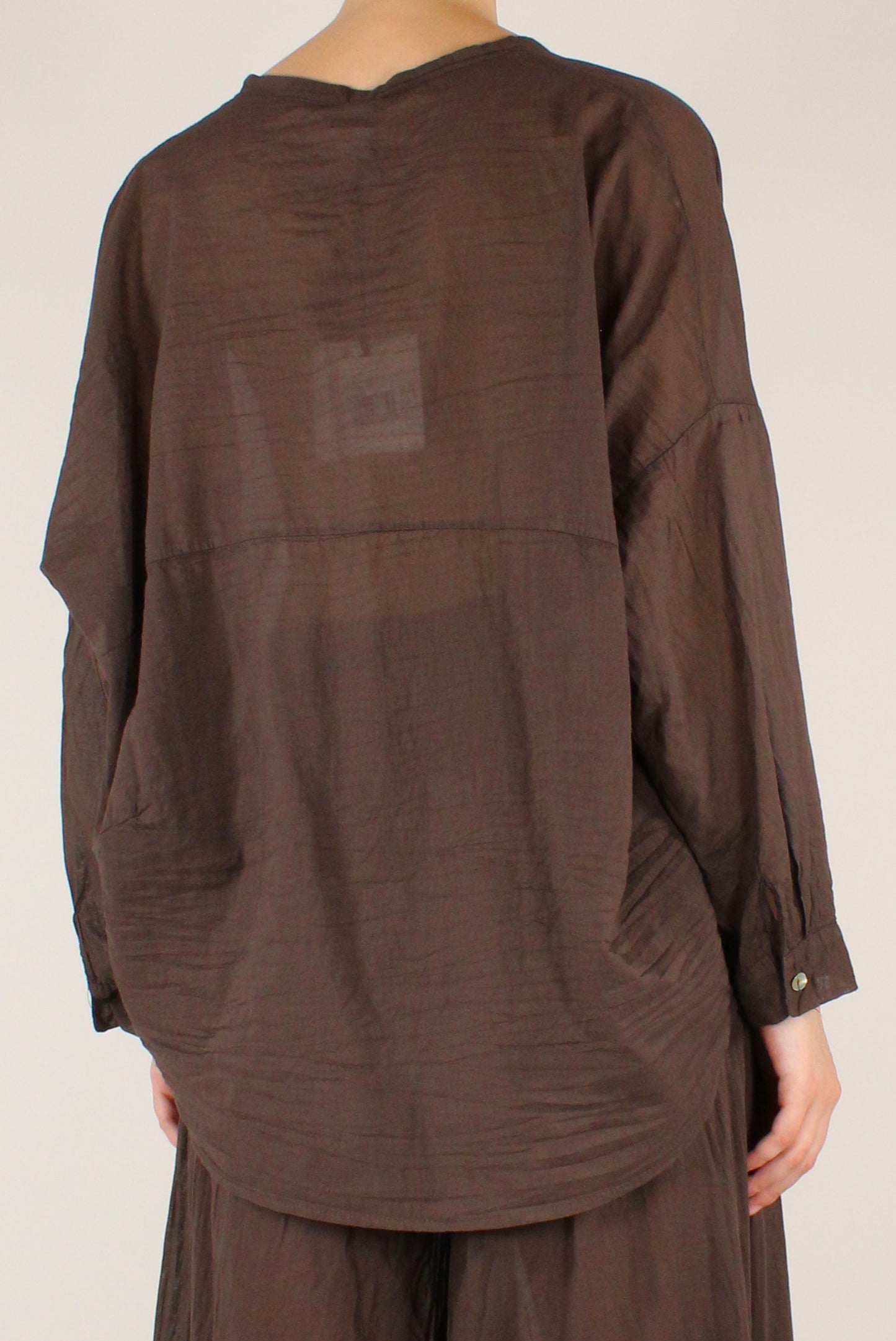 Camicia Over in Mussola