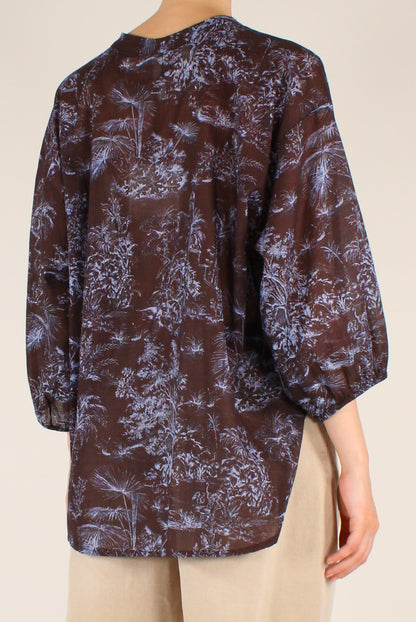 Camicia Stampa Toile de Jouy