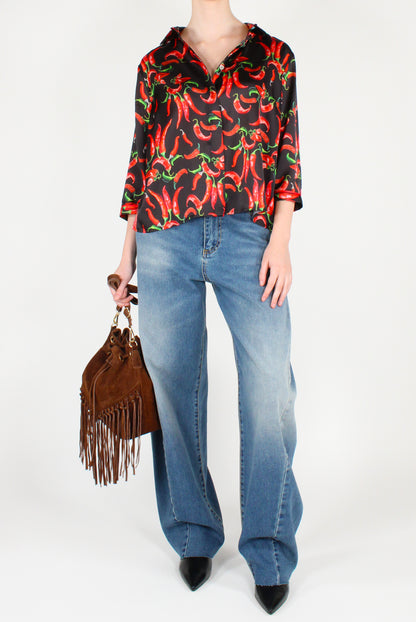 Camicia Stampa Peperoncini