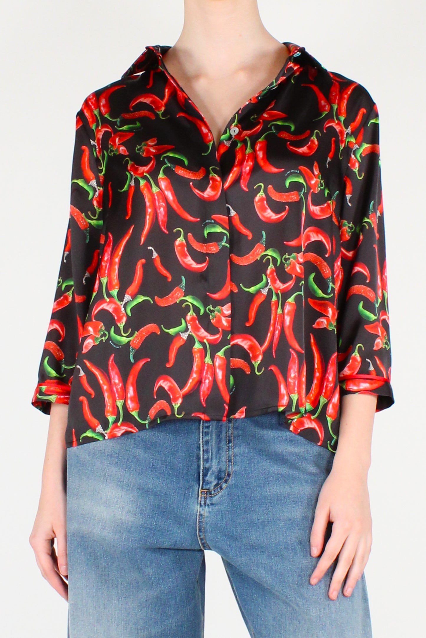 Camicia Stampa Peperoncini