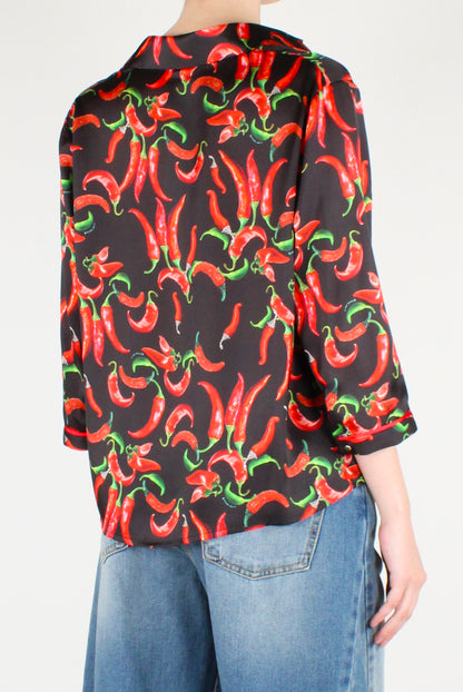 Camicia Stampa Peperoncini