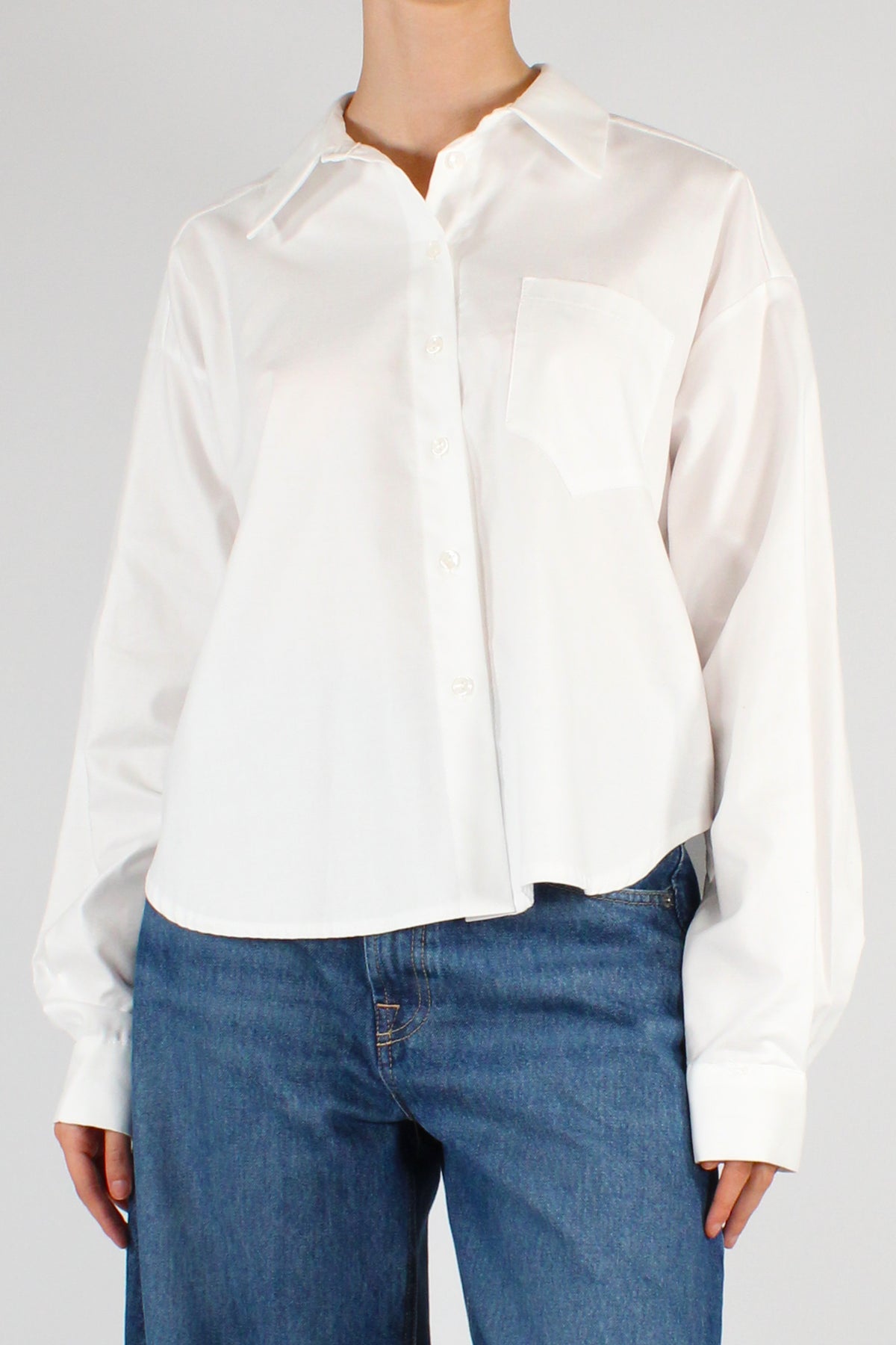 Camicia Over con Tasca Punto Piquet
