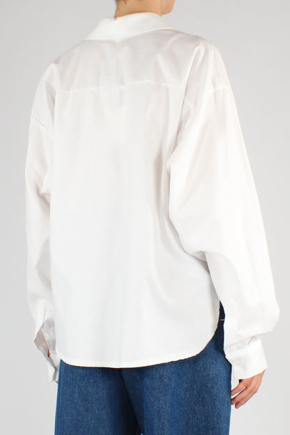 Camicia Over con Tasca Punto Piquet