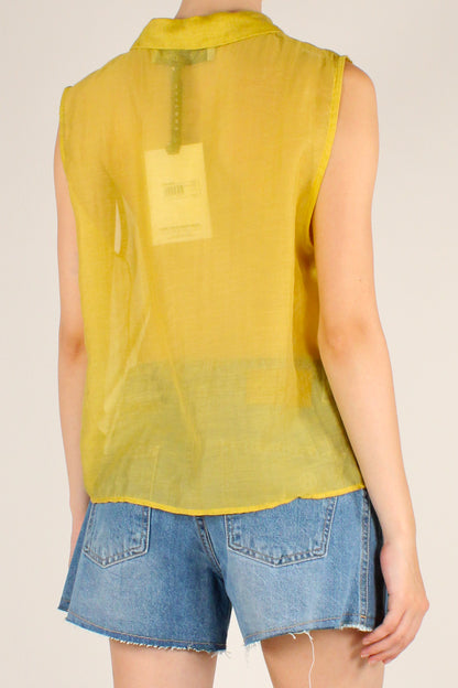 Camicia Smanicata in Mussola di Lyocell