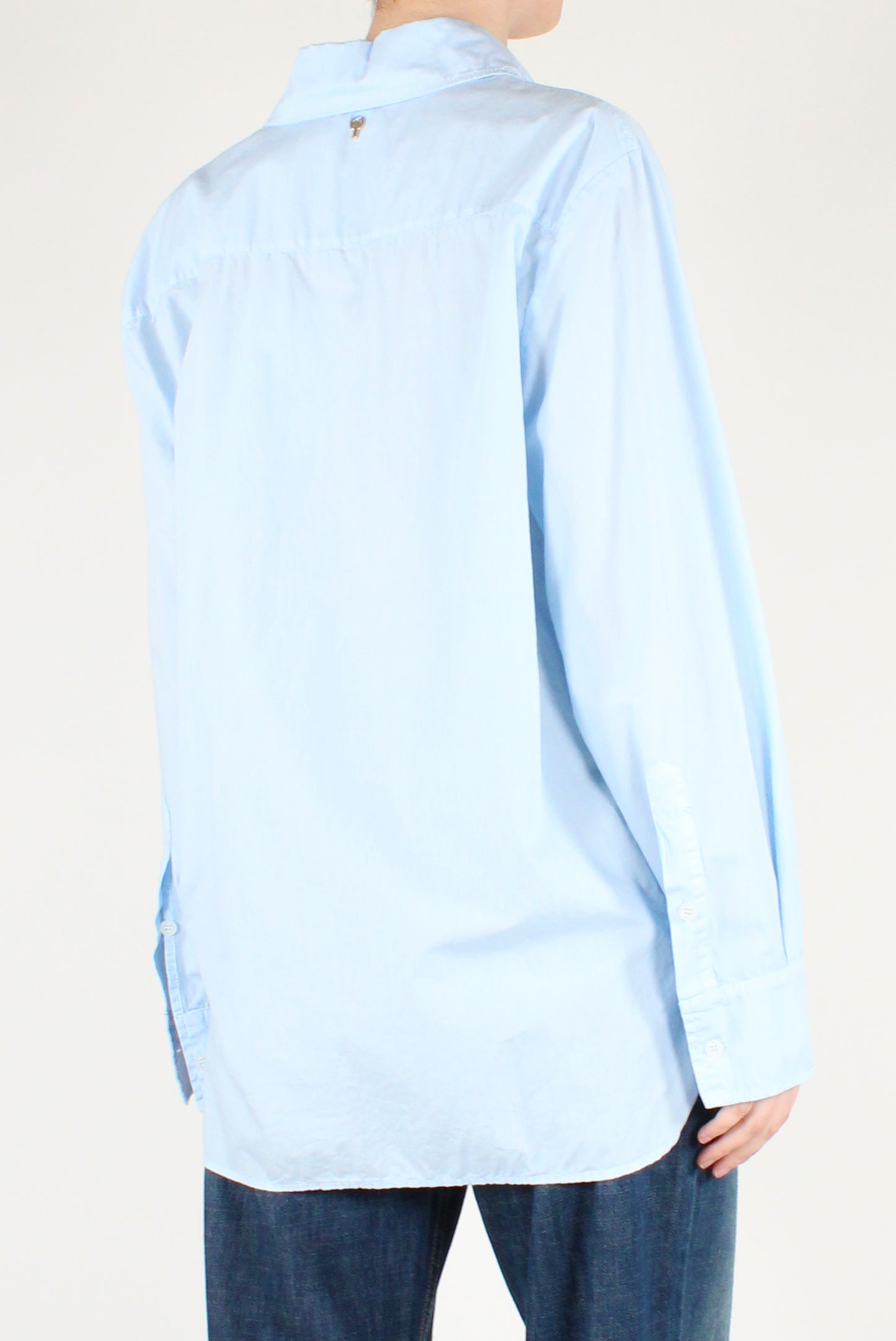 Camicia in Cotone con Spacchi