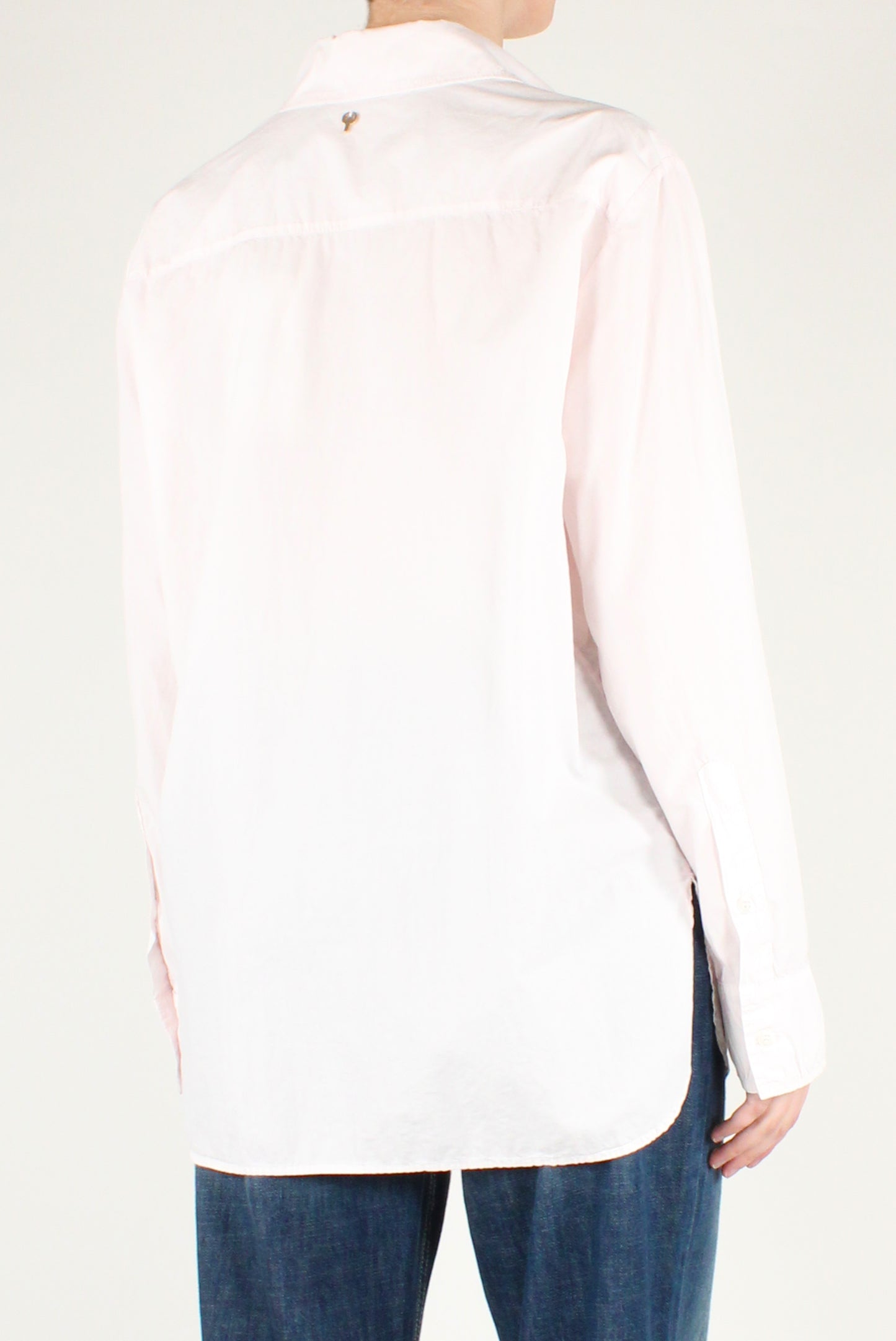 Camicia in Cotone con Spacchi