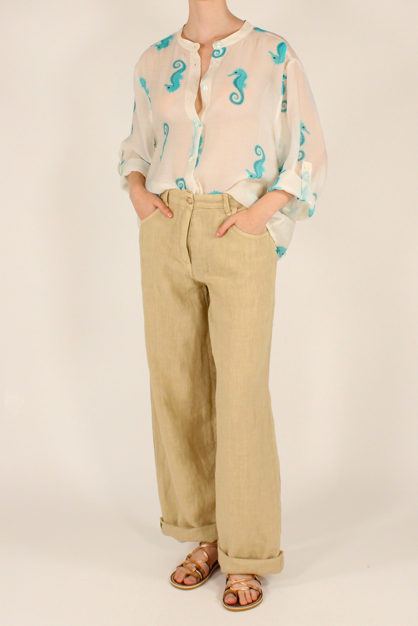 Camicia Stampa Cavallucci Marini