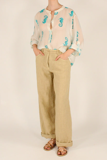 Camicia Stampa Cavallucci Marini