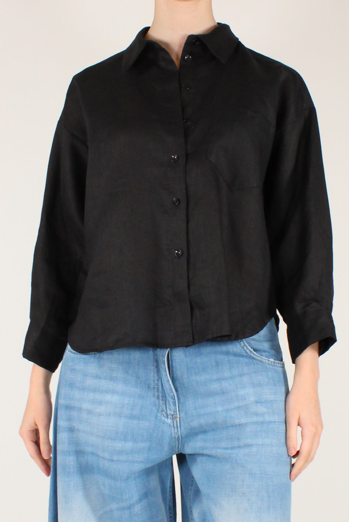 Camicia in Lino a Scatoletta