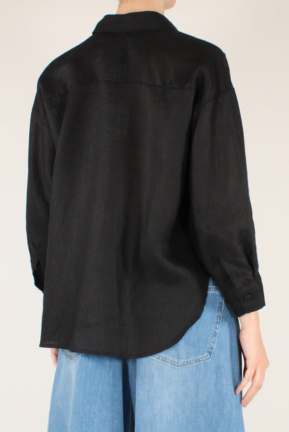 Camicia in Lino a Scatoletta