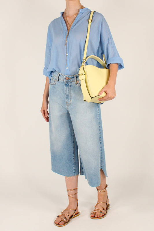 Camicia Over in Mussola di Cotone