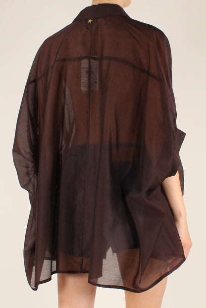 Camicia Over in Mussola Lyocell