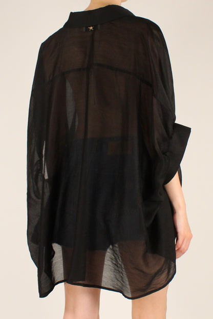 Camicia Over in Mussola Lyocell