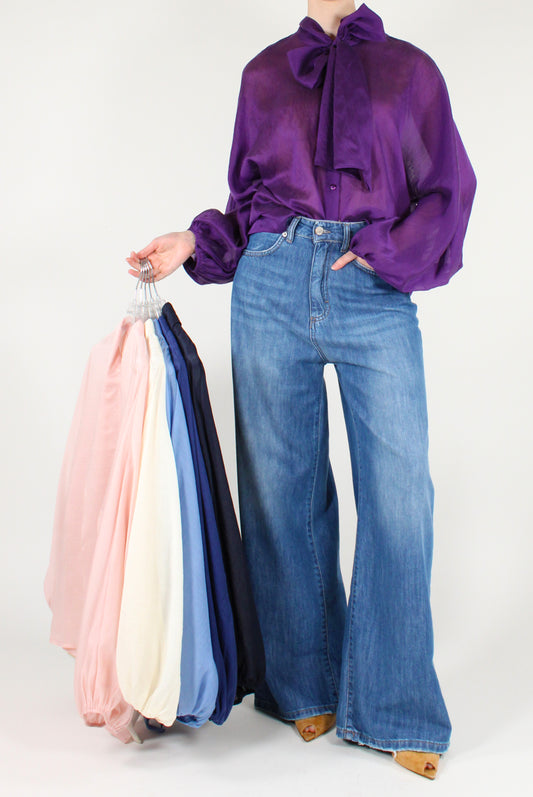 Camicia in Mussola con Fiocco