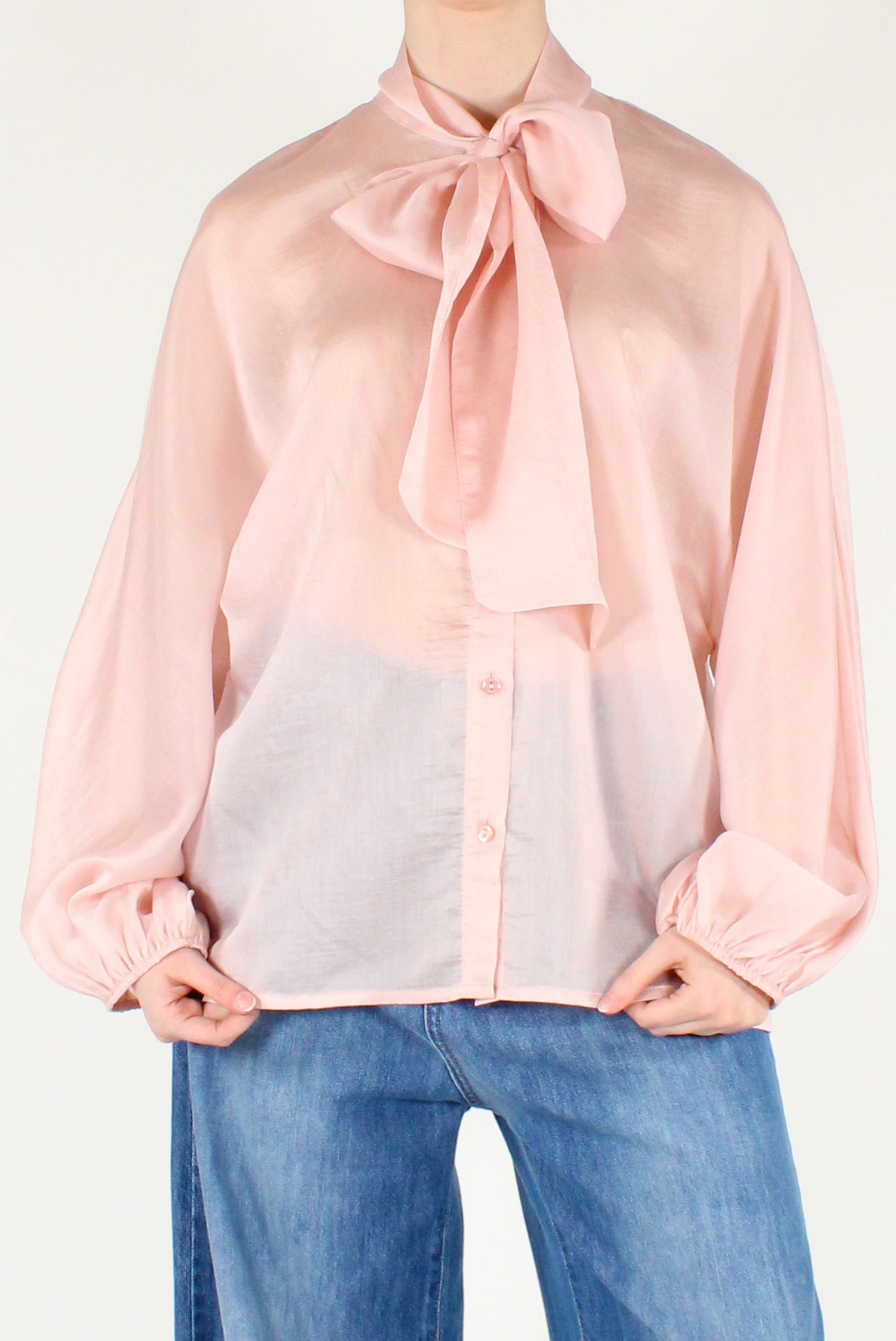Camicia in Mussola con Fiocco