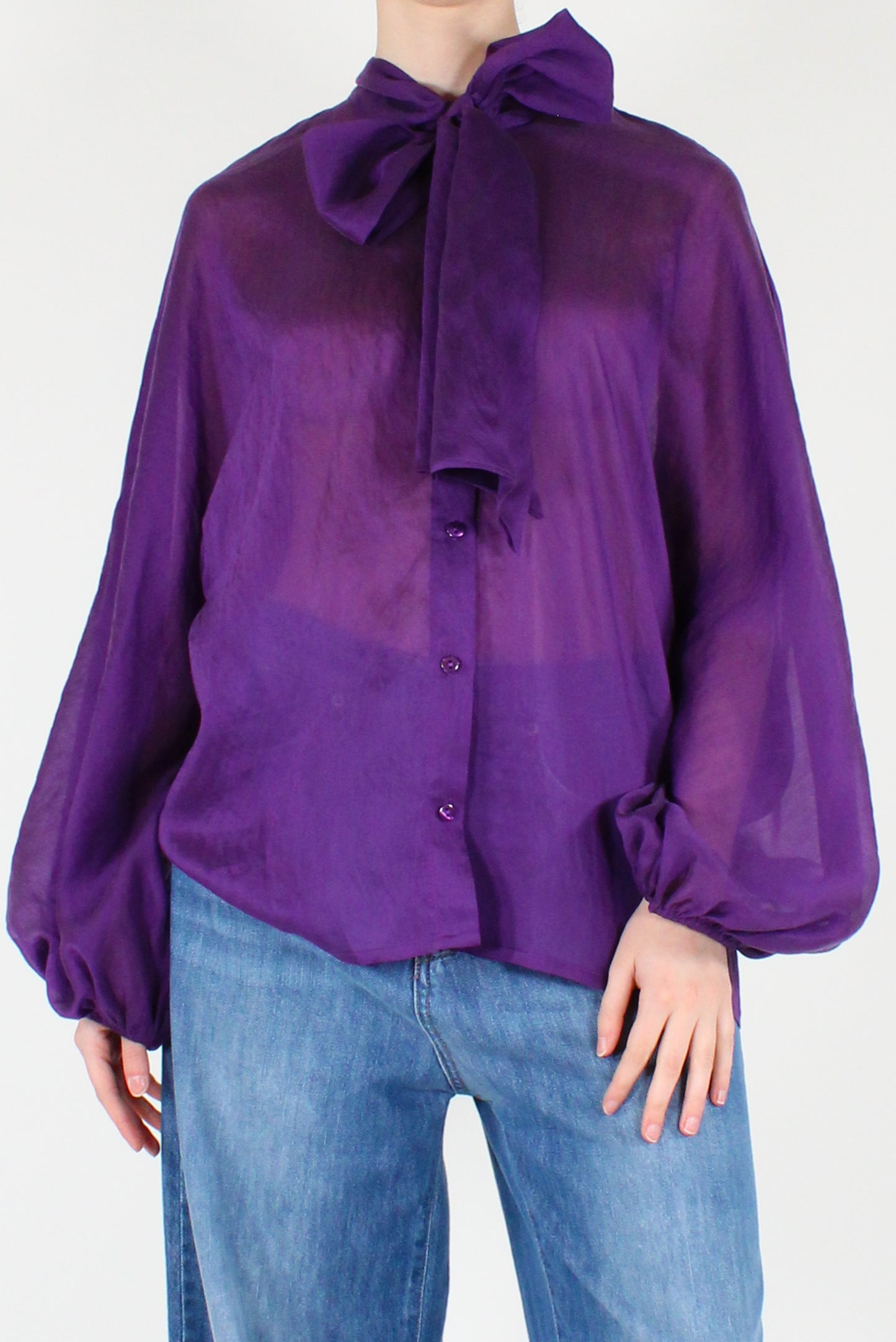 Camicia in Mussola con Fiocco