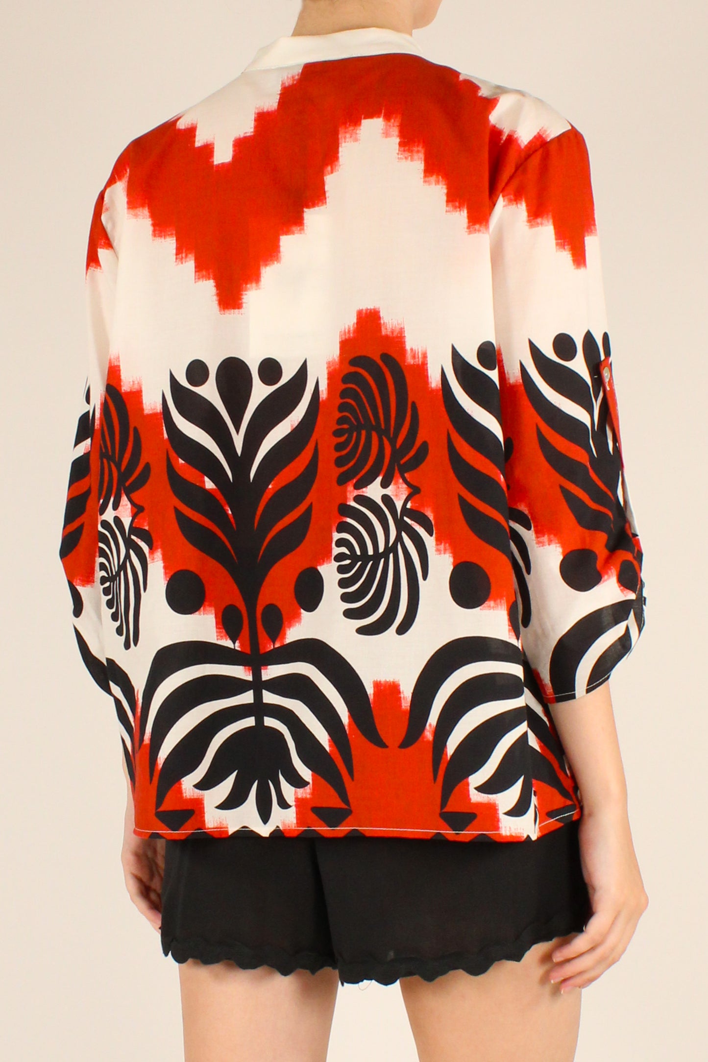 Camicia Stampa Fantasia Etnica