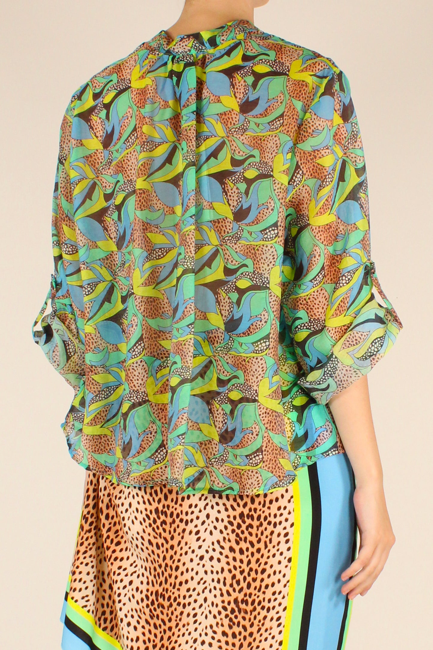 Camicia Stampa Fantasia Animalier