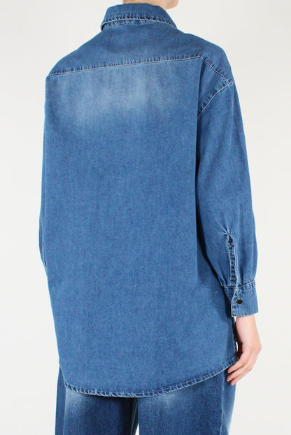100% Cotton Denim Shirt