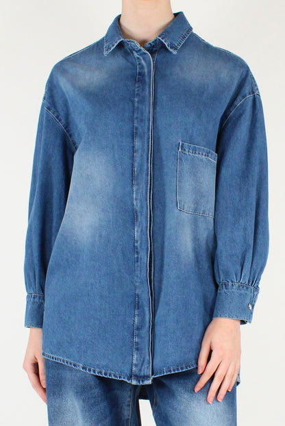100% Cotton Denim Shirt